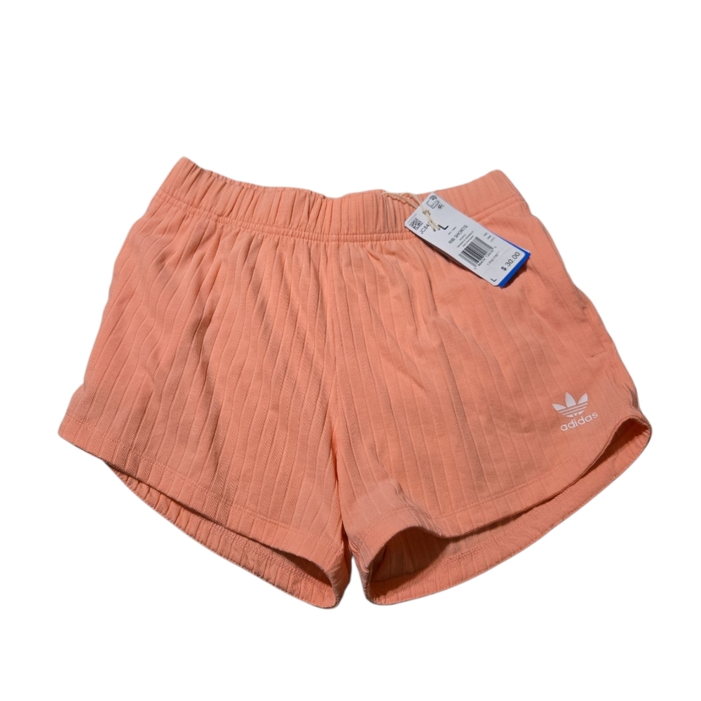 NWT Youth Adidas Coral Athletic Shorts